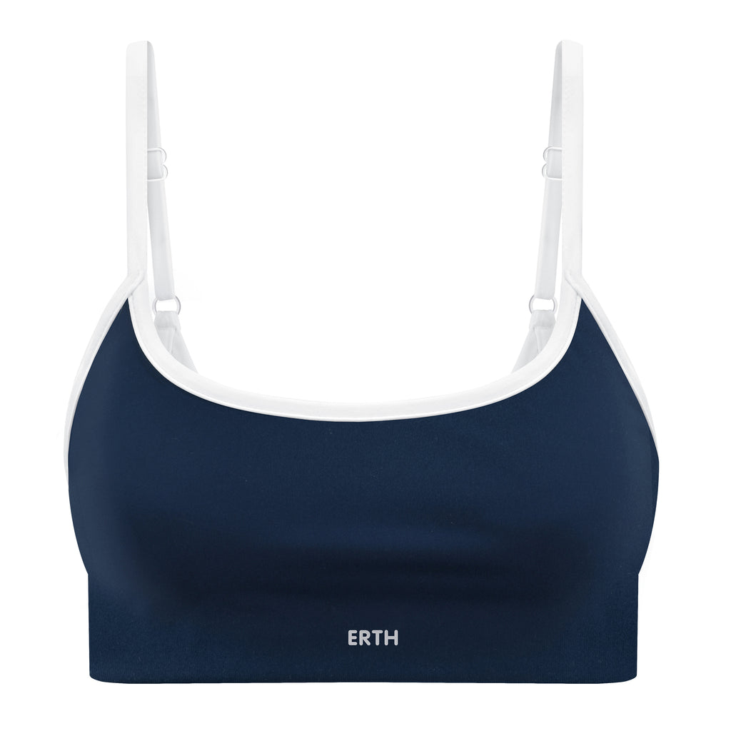 Strap Top Low - Navy