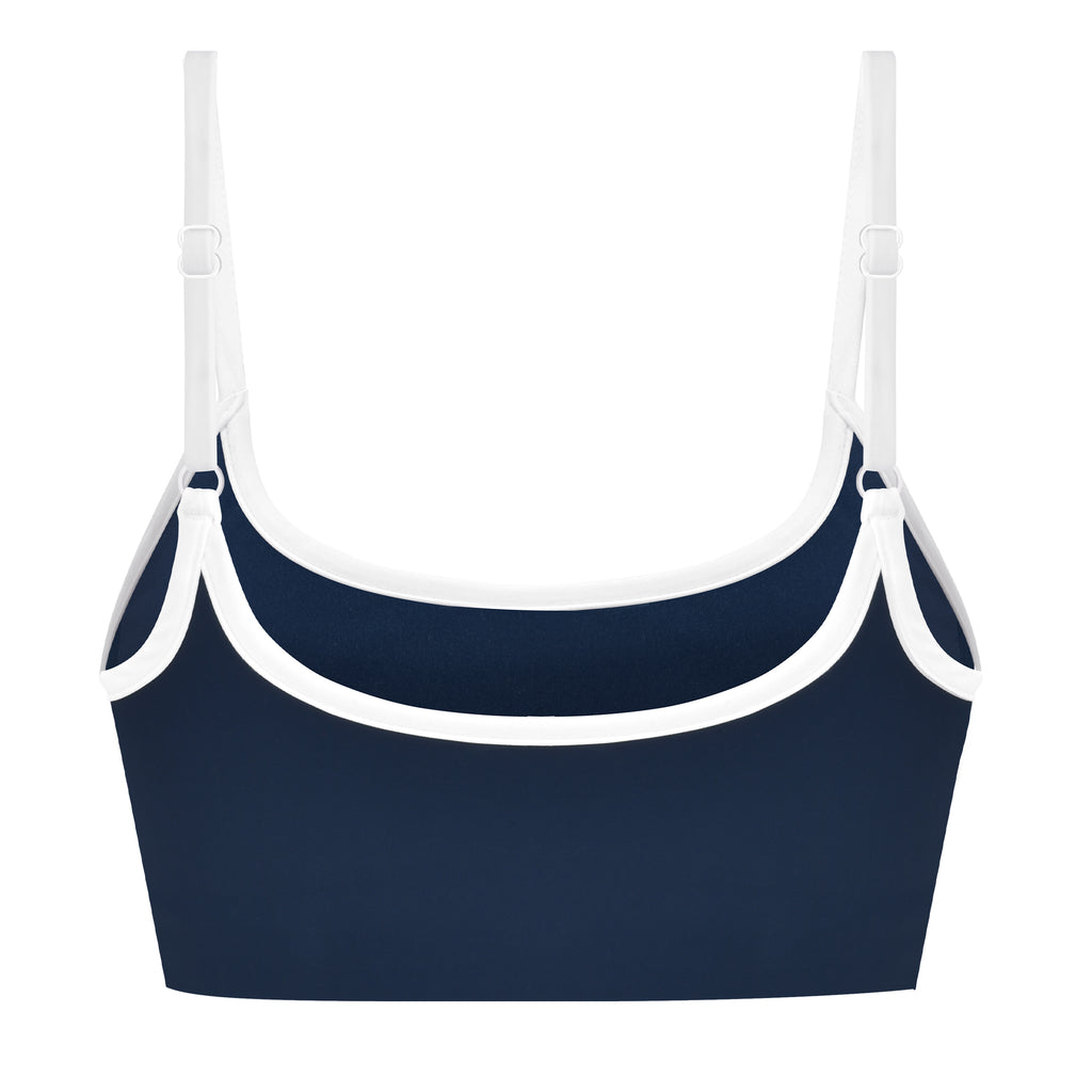 Strap Top Low - Navy