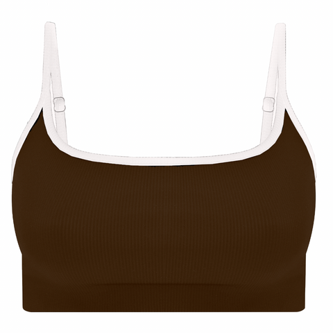 Strap Top Low - Brown